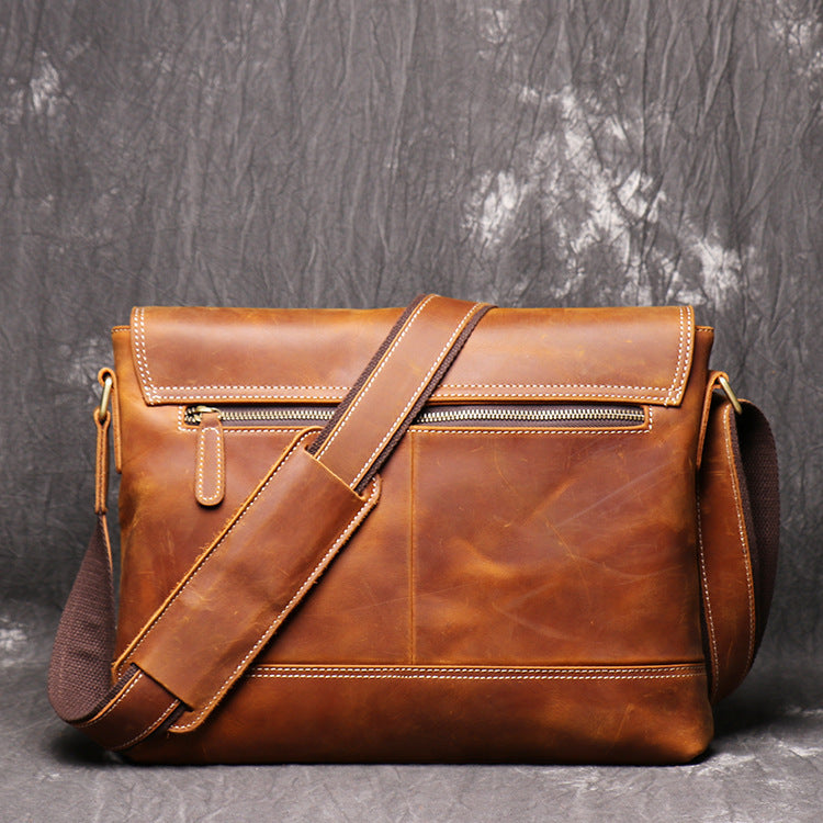 Vintage Herren Schulter Tasche