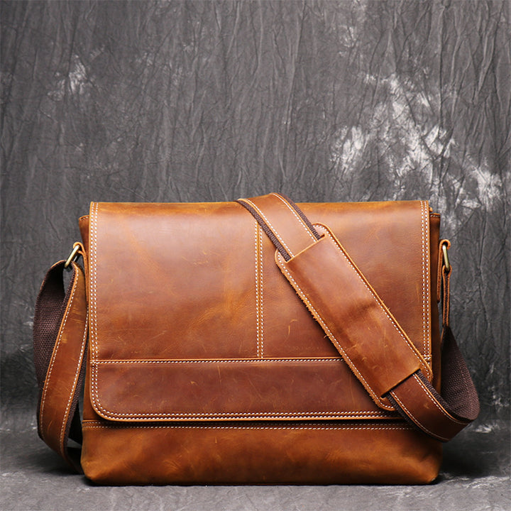 Vintage Herren Schulter Tasche