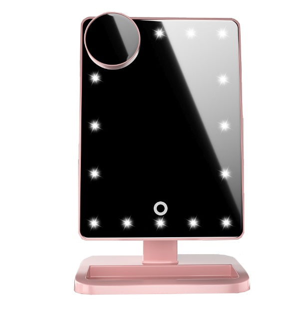 Touchscreen Make-Up Spiegel Mit 20 LED Licht