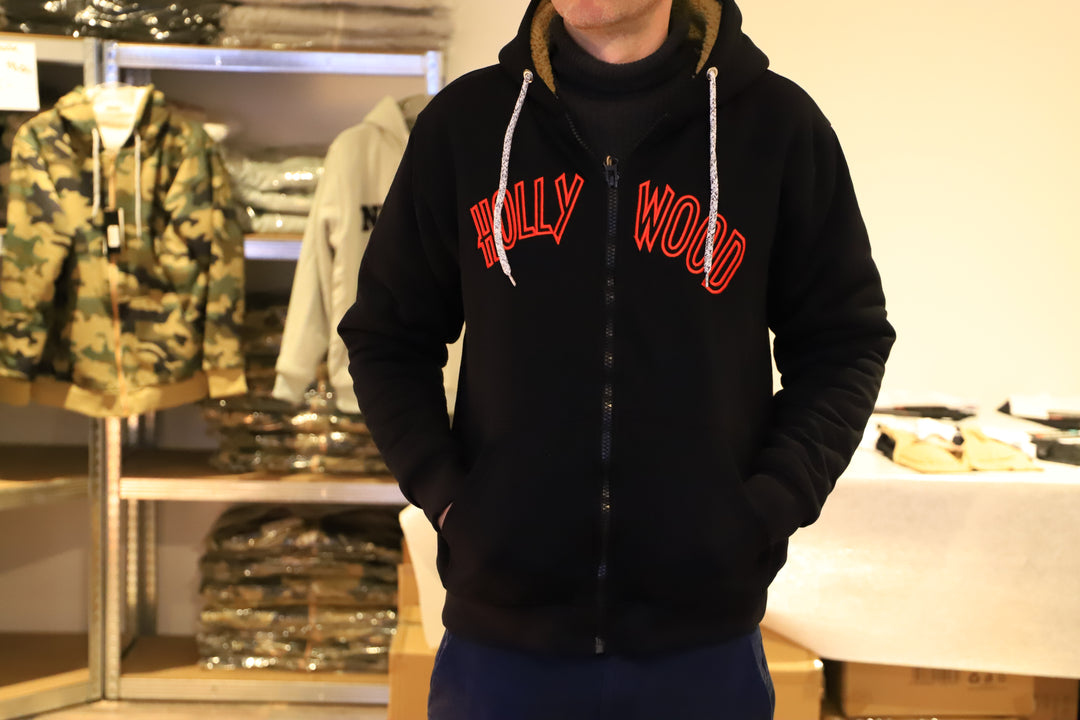 Hoodie Jacket mit weichem Teddyfell (Hollywod)