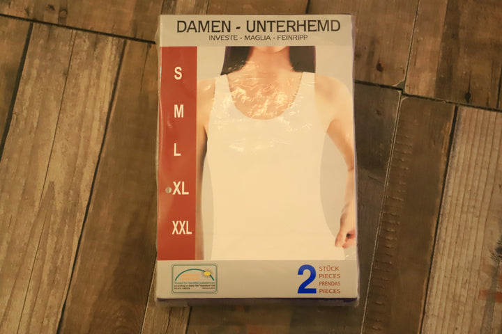 Damen Unterhemd mit Stickerei