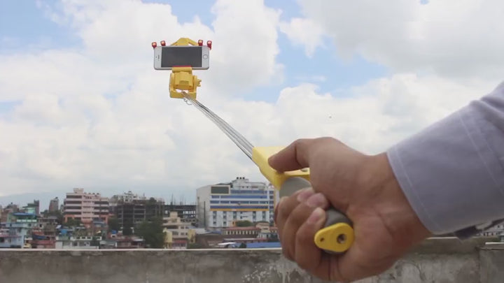 Smart Bluetooth Rotating Selfie Stick